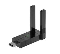Zbtlink Adaptateur USB WiFi 1300 Mbps, adaptateur réseau sans fil double bande 2,4 GHz/5,8 GHz pour ordinateur de bureau, USB 2.0, double antenne à gain élevé, prend en charge Windows 10/11