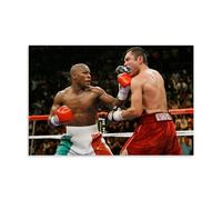 Zbwqlte Floyd Mayweather Jr Boxer Poster Art Peinture sur toile Décoration murale Photo Décoration d'intérieur moderne 20 x 30 cm