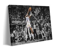 Zbwqlte Impression sur toile Shai Gilgeous-Alexander - Décoration murale pour salon et chambre à coucher - 30 x 45 cm