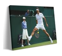 Zbwqlte Roger Federer Poster classique sur toile Décoration murale Décoration moderne 20 x 30 cm