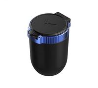 ZBYFBSJ Cendrier Voiture pour Seat Toledo IV (NH),Portable Cendrier en Acier Inoxydable,Cendriers de Voiture avec Couvercle,Cendrier de Voiture Portable,Cendriers,Blue-3