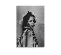 ZBYYFC Affiches et impressions 30 * 50cm Senza Cornice Lauryn Hill Poster Canvas Wall Art Room Pictures for Bedroom Gifts Decor