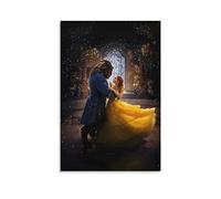 ZBYYFC Impression Sur Toile 60 * 90cm Senza Cornice La Bella E La Bestia Film Vincent Cassel E Léa Seydoux 2 Soggiorno Poster Camera da letto Pittura