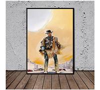 ZBYYFC Impression sur toile Affiche 40 * 60cm Senza Cornice Western Clint Eastwood pittura Poster su tela Stampe arte murale Immagine