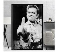 ZBYYFC Peinture d'art de mur de toile 30 * 50cm Senza Cornice Johnny Cash The Greatest Music Singer Star Gift s per poster e wall art Modern Family camera da letto Decor