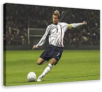 ZBYYFC Peinture d'art de mur de toile 60 * 90cm Senza Cornice David Beckham Momenti meravigliosi di calci cool tela decorativa Wall Art Soggiorno Poster Camera da letto
