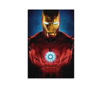 ZBYYFC Peinture d'art de mur de toile 60 * 90cm Senza Cornice Iron Man Classic Movie Art Print Vintage Retro Style Home Bedroom Living Room Decoration