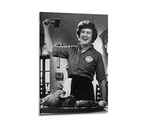 ZBYYFC Peinture Impression sur Toile 60 * 80cm Senza Cornice Julia Child's 'Mastering The of French Cooking Poster Canvas Wall Art Pictures for Bedroom Wall Art Gifts Decor
