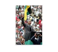 ZBYYFC Toile Tableau 60 * 80cm Senza Cornice FSJD I politici sudafricani del XX secolo Nelson Mandela Celebrity Decorative Painting