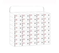 ZBZFGE Boîte de Verrouillage de téléphone en Acrylique Transparent - Armoire de Rangement Murale pour téléphone Portable pour Bureau, école, Salle de Classe, Usine - Serrure à clé sécurisée 40
