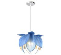 ZBZFGE Chandelier de Fleurs Orientales en Tissu, Suspension à lumière Romantique avec 4 Tailles, Chandelier pour Salle à Manger Chambre, Style Farmhouse avec Tapisserie en Tissu, Suspension pour