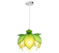 ZBZFGE Chandelier de Fleurs Orientales en Tissu, Suspension à lumière Romantique avec 4 Tailles, Chandelier pour Salle à Manger Chambre, Style Farmhouse avec Tapisserie en Tissu, Suspension pour