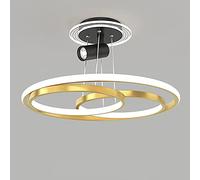 ZBZFGE Chandelier Living Room Redatage Chandelier Simplicité Northern Europe Plafond Créativité Personnalité Restauration Pendante Pendante Lumière Lumière Control ， Lampe Suspendue