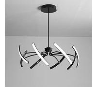 ZBZFGE Chandelier Lumières Modernes compatibles avec Salle d'étude Chambre Coucher Vivant étude de Plafond réglable à LED Moderne, Gardez Les Yeux, Suspendu la lumière