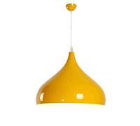 ZBZFGE Chandelier Metal Lampshade Bedroom Decor Light Nordic Style Bedside Adjustable Ceiling Hanging Lamp for Living Room, Kitchen Island, Hotel (Color : Orange, Size
