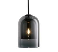 ZBZFGE E27 Base Single -Head Chandelier, Nordic Style Pendant Créateur Personnalité Verre Lampe, Monture à Chasse d'eau, Décoration Barre de Restaurant Lightin présent