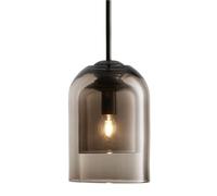 ZBZFGE E27 Base Single -Head Chandelier, Nordic Style Pendant Créateur Personnalité Verre Lampe, Monture à Chasse d'eau, Décoration Barre de Restaurant Lightin présent