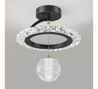 ZBZFGE Éclairage Moderne du Couloir Nordic Creativity Globe Blanc près la Plafond de Cuisine Mid Century Chadow Chandelier pour escalier d'escalier Entrée Salon/K
