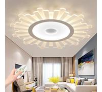 ZBZFGE - Fleur de Plafond en Forme de Fleur Loues plafonniers Modernes lampadaire de Plafond Blanc - lampadaire