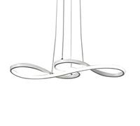 ZBZFGE Light Creative Personalité Art Chandelier Convient pour Le Salon à Manger Salle d'étude Chambre Hôtel Restaurant Cbar Library, Blanc