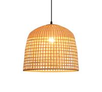 ZBZFGE Lumière en Osier Main Lampe d'Asie du Sud-Est Assemblées d'éclairage Suspendu pour Le Couloir Foyer Chambre à Manger de la Ferme, * 33cm