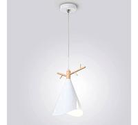 ZBZFGE Lustres, Modernes, Simples à Mode, personnalité créative Pendant, Bouche VIS, ACCORDS ÉCLAIRES pour DÉCORATION DE LA Maison Bar du REGERAGE (Couleur: Blanc)