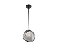 ZBZFGE Lustres, Pierre 1 lumière m- Pendant en Verre coloré éclairage plafonnier Lampe à Manger de Cuisine pour Le Salon de la Cuisine