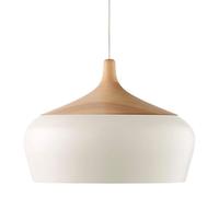 ZBZFGE Metal Dome Pendant Light, Decorative Chandelier for Kitchen and Restaurant, Nordic Creative Fixture(Dark,30cm)