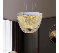 ZBZFGE Nordic Home Decor Dining Room Pendant Lights Light Chandelier pour Le Salon (diamètre 50 cm, Blanc Froid)