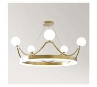 ZBZFGE Pendante la Couronne de Luxe Belle Shade Kids Room Plafond Light Pendant, S, 60cm