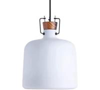 ZBZFGE Pendante Light Classical Hanging Lampe V-Intage Metal Aliminable Associé Aménagement en Bois Moderne Décoration de Plafond Compatible avec la Cuisine intérieure Rustique, Lumière Suspendue