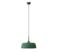 ZBZFGE Semi Flush Mount Chandelier Danish Pendant Light Nordic Color Industrial Hanging Lamp Retro Farmhouse Ceiling Fixtures Restaurant Dining Room Bedroom Kitchen Bar(Color:Green,Size:3