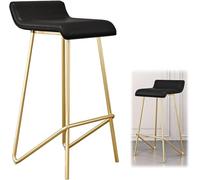 ZBZFGE Tabourets de Bar tabourets de comptoir à Hauteur avec Dos, chaises de Bar rembourrées avec Faux Cuir rembourré Repose-Pieds, Tabouret de Bar pour l'île Kitchens, Rustique, 330 LB