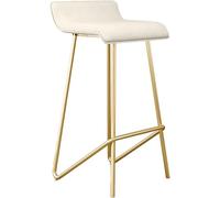 ZBZFGE Tabourets de Bar tabourets de comptoir à Hauteur avec Dos, chaises de Bar rembourrées avec Faux Cuir rembourré Repose-Pied, Tabouret de Bar pour l'île Kitchens, Rustique, 330 LB