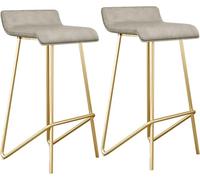 ZBZFGE Tabourets de Bar tabourets de comptoir de Hauteur avec Dos, chaises de Bar rembourrées avec Faux Cuir rembourré Repose-Pieds, Tabouret de Bar pour l'île Kitchens, Rustique, 330 Livres