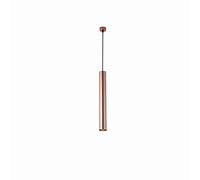 ZBZFGE Three Color Dimmable Long Tube Pendant Light Kitchen Chandeliers Living Room Ceiling Fixture Bar Drop Lamp Cylinder Spotlight (Size Height: 11.8" (30cm))