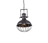 ZBZFGE WQHPLMD Machine American Retro Pot CDU Bar Le Plafond à tête Industrial Restaurant Cage Lampe A réglable Dome Garage Entrance Chandelier