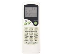 ZC / LW01 AC Télécommande de rechange avec écran LCD | Mode de température avec minuterie, contrôle du sommeil, contrôleur de climat intérieur portable pour la maison