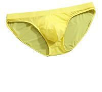ZC8bdbd Slip de bain transparent pour homme - Taille basse - Respirant - Mini maillot de bain doux pour piscine intérieure, salle de bain à la maison