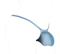 ZC8bdbd Slip de plage pour homme G-string confortable et sexy pour homme avec poche contour jockstrap, bleu, Medium