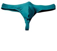 ZC8bdbd String pour homme - Couleur unie minimaliste - Cool et doux - Sensation de glace - Respirant - Confortable - Sexy, vert, X-Small