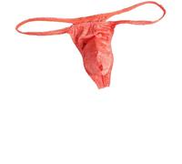 ZC8bdbd String sexy pour homme avec grande poche respirant et confortable pour un usage quotidien, Orange, X-Large