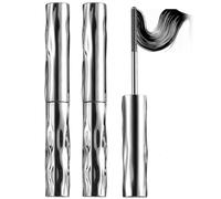 ZCAYJR 2 Pièces Mascara Waterproof Noir,Mascara Essence Waterproof,Mascaras Volume,Intense Et Longueur Illimitée,Cils Démultipliés,Imperméable Mascaras Fibre De Soie 4D Effet Watérproof Pour Mariage