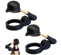 ZCAYJR Lot de 2 bouchons de bouteille de bière Soldat Salut,bouchon bouteille|pour bouteilles de bière, casque de soldat, casque de bouteille de bière, bouchon de bouteille, Amateurs de Soldats Actifs