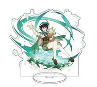 ZCBHSD Produits Officiels Genshin Impact MiHoYo,Figurine en Acrylique pour Jeux D'animation,Décoration De Bureau Série Mondstadt(Klee/Tartaglia/Mona/Venti/Diluc/Albedo/Jean/EULA)