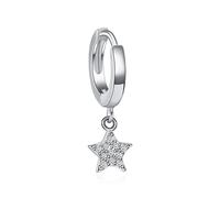 ZCCZJS 1 PCS Cuff Rainbow Zirconia Elegant Clip Boucles d'oreilles pour Femmes Bijoux Cadeaux