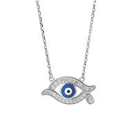 ZCCZJS 925 Collier Larmes féminines Chaîne de clavicule de pendentif