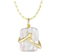 ZCCZJS Accessoires 925 Collier de câlins en argent sterling pour femmes et hommes, collier de chien étreint, maman et étreinte enfant, pendentif ailes des anges, collier de deux mains et bisous,
