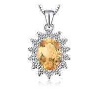 ZCCZJS Alexandrite Sapphire Natural Amethyst Garnet Blue Topaz Pendant Collier Pas de chaîne Fabriqué en Chine