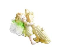 ZCCZJS Angel Flower Fairy Statue Sculpture Doll Elf Baby Statuette Figurine Modern Home Decor Cake Car Decoration Decoration Ornement Children's Chriatmas Gifts, 9